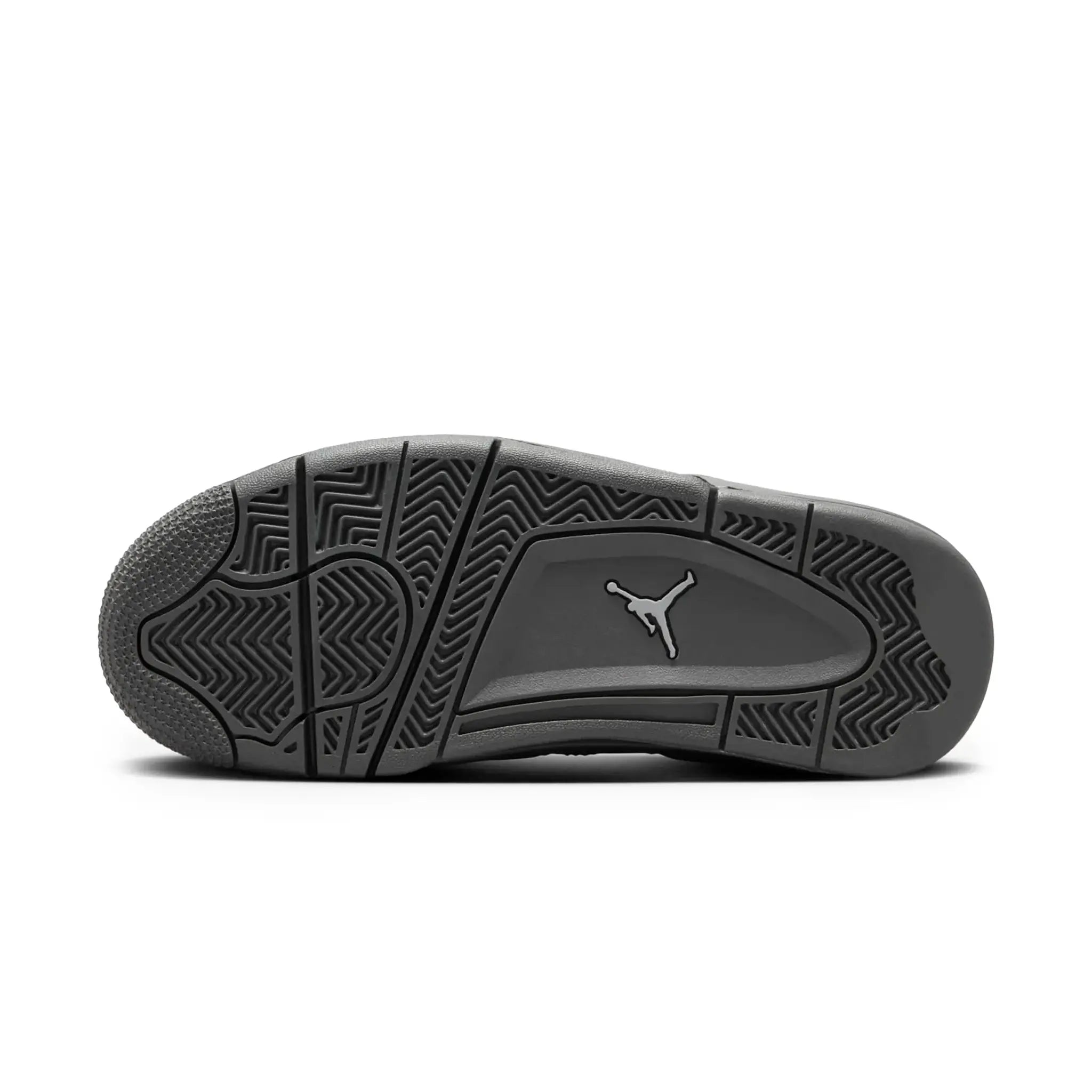 Sole view of Air Jordan 4 Retro SE Paris Olympics Wet Cement (GS) HM8965-001